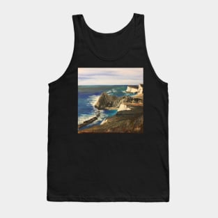 Man O' War on the Jurassic Coast Tank Top